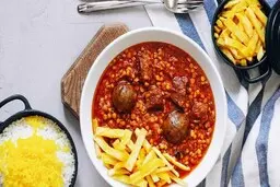 دیگه نمیخواد بری رشت تا یه قیمه رشتی خوشمزه بخوری بیا تا بهت یاد بدم | طرز تهیه قیمه رشتی