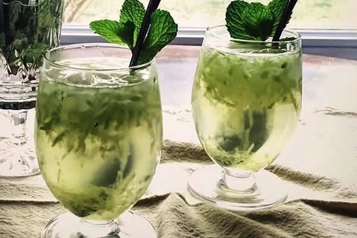 توی این هوای گرم تابستونی با شربت خیار سکنجبین دلت رو خنک کن |  طرز تهیه شربت خیار سکنجبین  خوشمزه در سه سوت + ویدئو