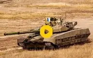 تصادف هولناک دو تانک اوکراینی در رزمایش در مرز روسیه +ویدئو
