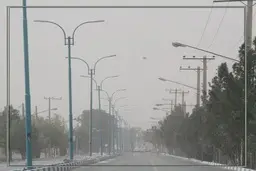 آلودگی هوا در آبادان ۱۲ برابر بیشتر از استاندارد