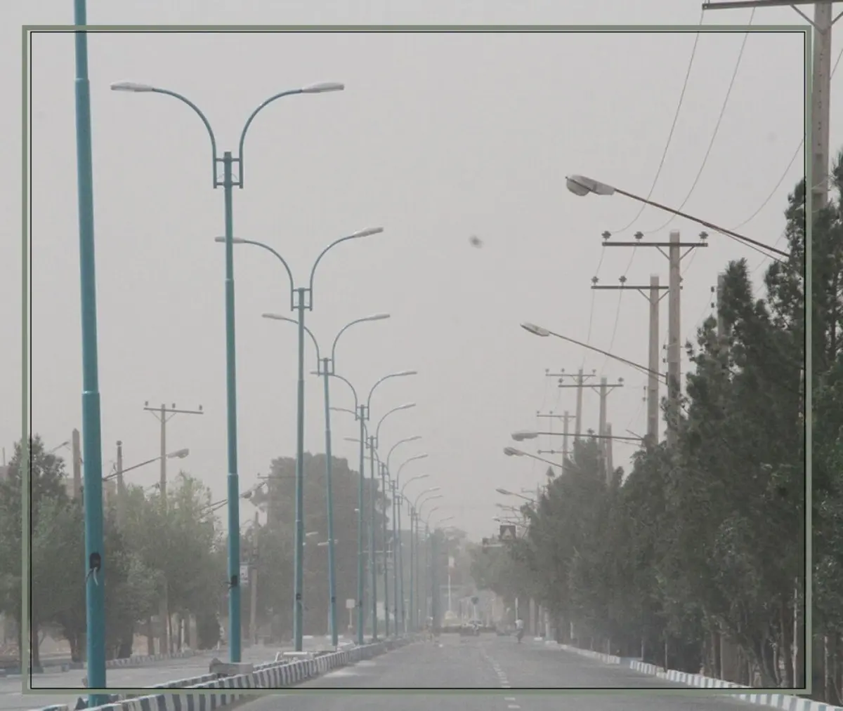 آلودگی هوا در آبادان ۱۲ برابر بیشتر از استاندارد