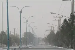 آلودگی هوا در آبادان ۱۲ برابر بیشتر از استاندارد
