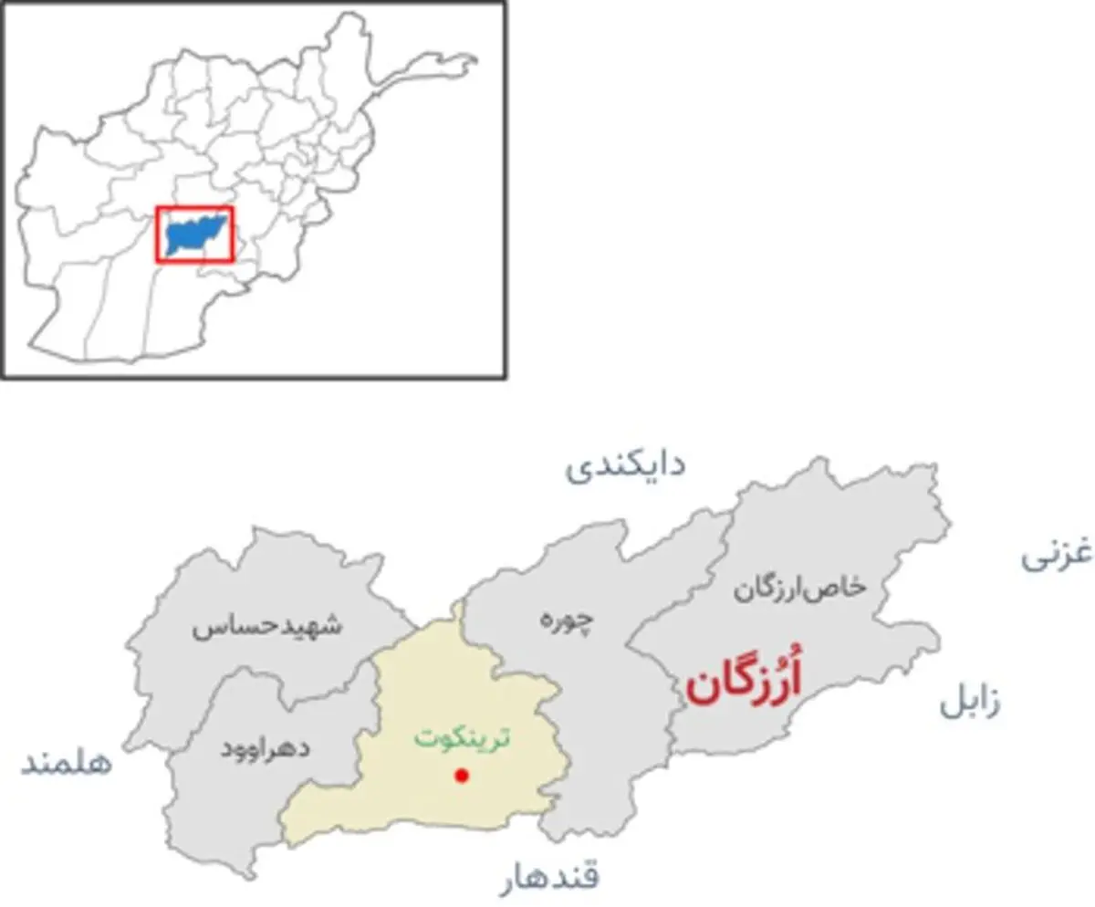 طالبان کنترل شهر ترینکوت مرکز استان اورزگان را هم بدست گرفت