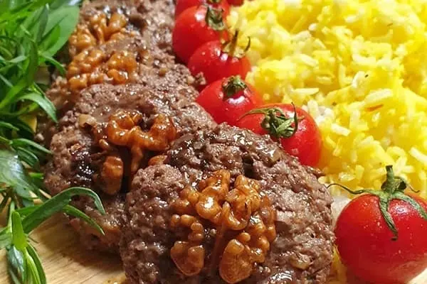 ناهار کباب تابه ای گردویی درست کن، محشر میشه | طرز تهیه کباب تابه ای گردویی ساده و خوشمزه 