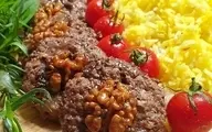 ناهار کباب تابه ای گردویی درست کن، محشر میشه | طرز تهیه کباب تابه ای گردویی ساده و خوشمزه 