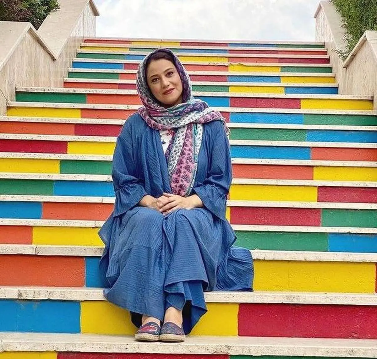 دل نوشته زیبای شبنم مقدمی برای پدرش +عکس 