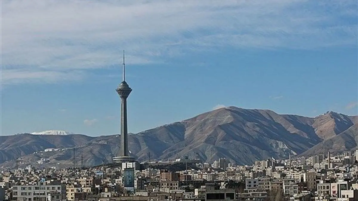  کاهش نسبی دمای تهران 