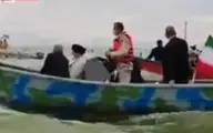 بازدید رئیسی از تنها جزیره ایرانی دریای خزر+ویدئو