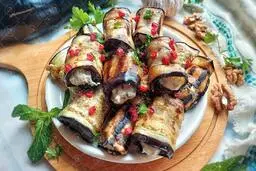 طرز تهیه رول بادمجان پنیری | متفاوت‌ترین فینگرفود با بادمجان