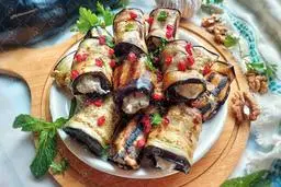 طرز تهیه رول بادمجان پنیری | متفاوت‌ترین فینگرفود با بادمجان