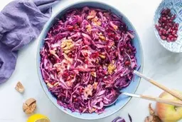 واسه شب یلدا از این سالاد غافل نشو | طرز تهیه سالاد یلدایی +ویدئو