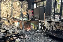 متهم حادثه کمپ اعتیاد لنگرود دستگیر شد | شمار کشته شدگان حادثه آتش سوزی لنگرود به ۳۵ تن رسید