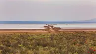احیای دریاچه نمک حوض سلطان در پی بارش‌های بهاری