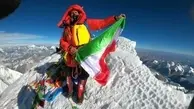 کوه نورد ایرانی از فراز قله اورست  پیام تصویری فرستاد+ ویدئو