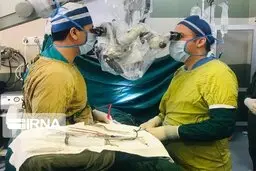 سوزنی که در مغز نوزاد هفت ماهه بود به سلامت خارج شد