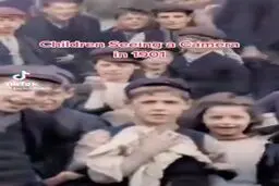 ویدئوی رنگی شده از جامعه انگلیس در 121 سال قبل+ویدئو 