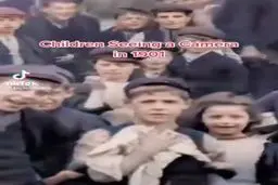 ویدئوی رنگی شده از جامعه انگلیس در 121 سال قبل+ویدئو 