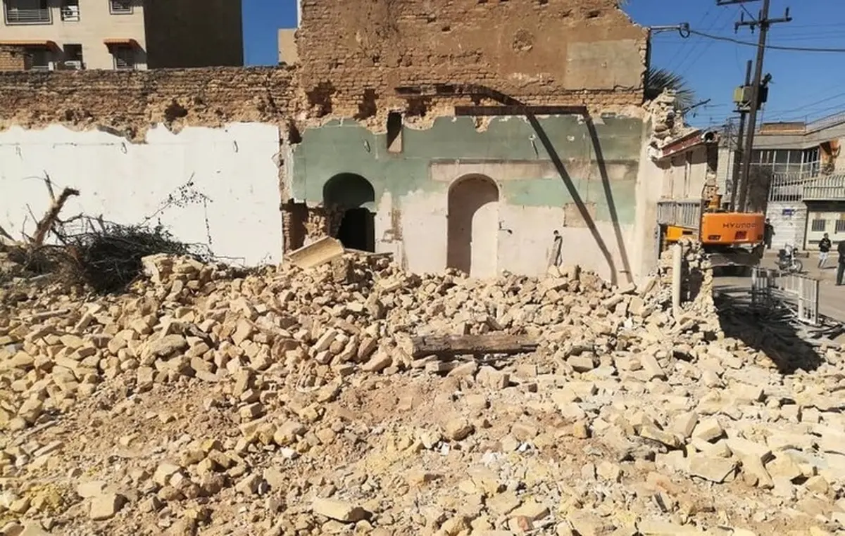 خانه احمد محمود با خاک یکسان شد 