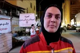 شهربانو منصوریان به کمک آبادانی ها رفت | عضو تیم ملی ووشو در آبادان +ویدئو