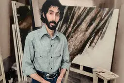 نگاهی به مجموعه نقاشی تنه درختان از سهراب سپهری