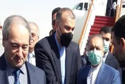 تماس تلفنی وزیر خارجه سوریه با امیرعبداللهیان