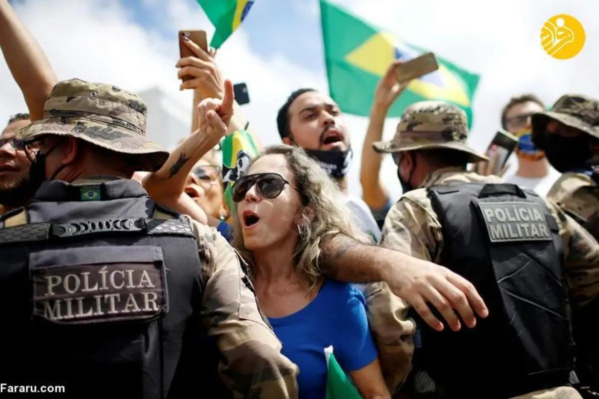 جولان کرونا در برزیل 