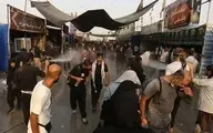 تجمع زائران حسینی در مرز مهران عراق + ویدئو