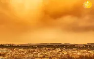 
 هوا | تصاویری از آسمان نارنجی رنگ دراروپا
