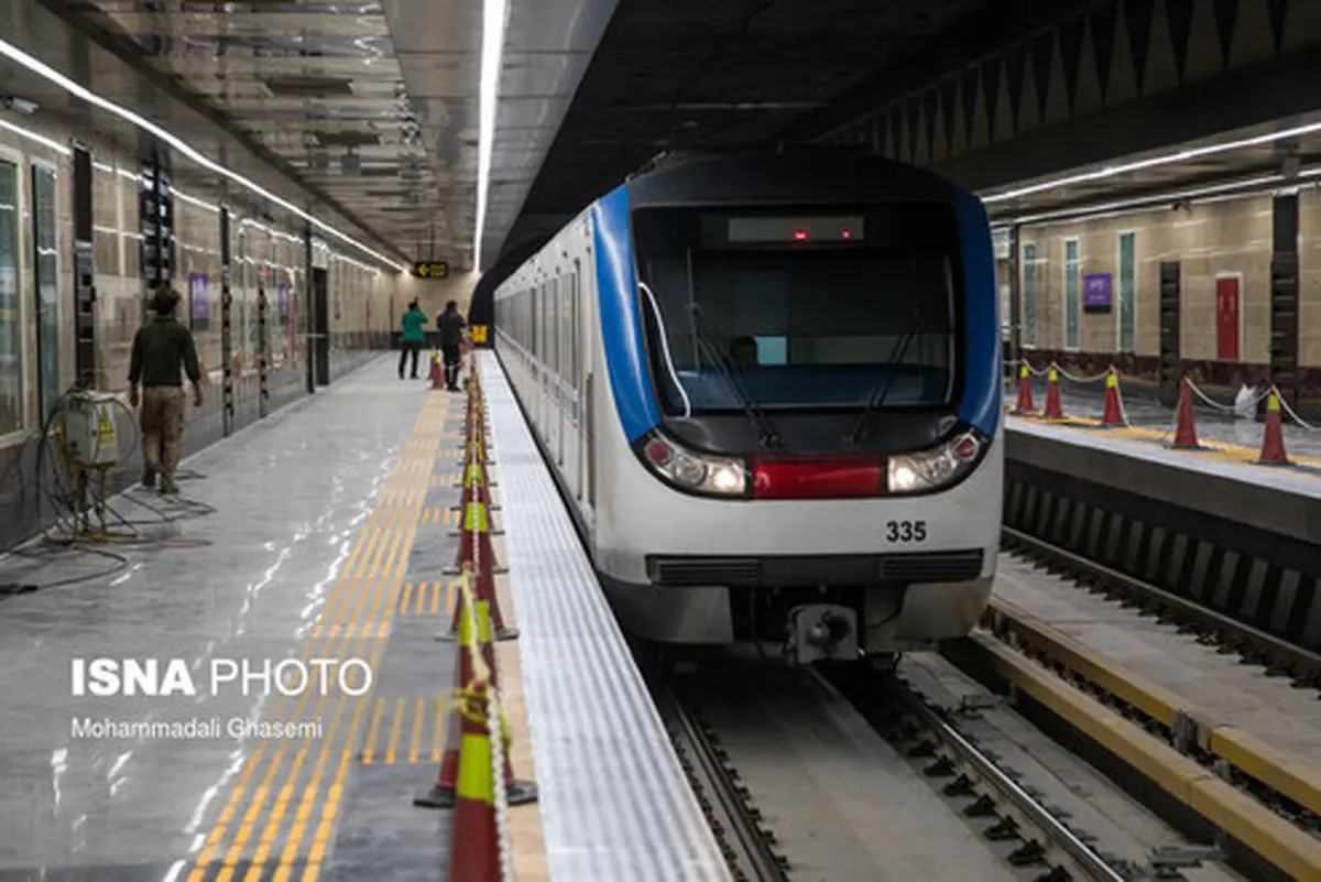متروی تهران به برج میلاد رسید