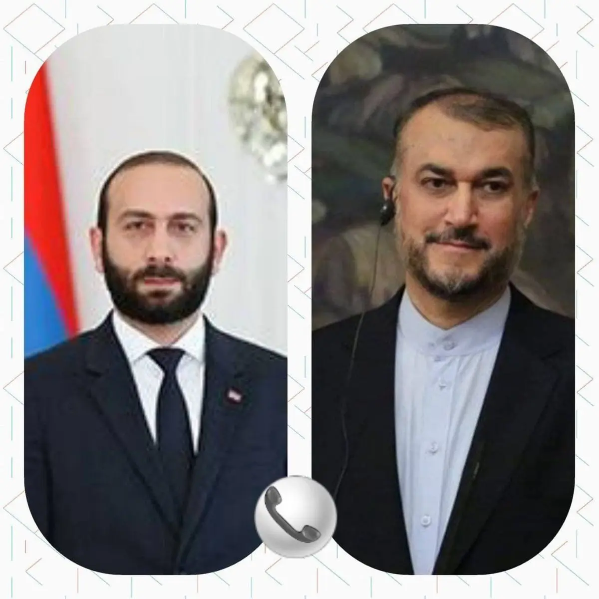  گفت‌ و گوی امیر عبداللهیان با همتای ارمنستانی  | جزئیات  گفت‌ و گو
