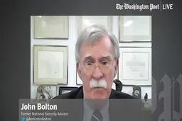 
بولتون |  ترامپ در ۳۰ روز آینده احتمالاً به دنبال دیدار با مقام‌های ایران و توافق با تهران خواهد بود
