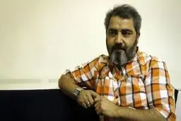 اتابک نادری در پشت صحنه کار جدیدش +عکس 