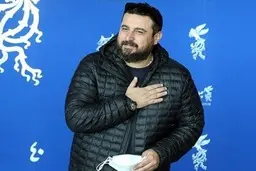 چهره درمانده محسن کیایی و بازیگر زن+تصویر