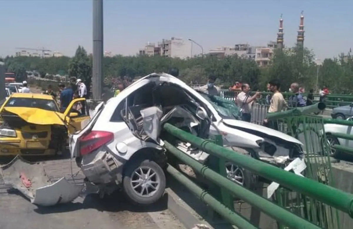تصادفات دومین عامل مرگ و میر در کشور