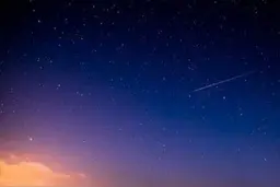 نخستین بارش شهابی سال در راه آسمان ایران