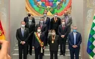  وزرای خارجه در مراسم تحلیف رییس جمهور جدید بولیوی +عکس
