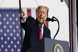 
شکایت ترامپ از وزیر جورجیا بخاطر جنجال مکالمه تلفنی
