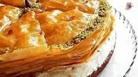 کیک باقلوای خونگی با گردو رو درست کن عاشقش می‌شی! | طرز تهیه کیک باقلوا با گردو، دسری متفاوت که پایه ثابت خونه می‌شه +ویدئو