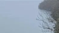 دویدن عجیب مرد جوان روی دریاچه+ویدئو