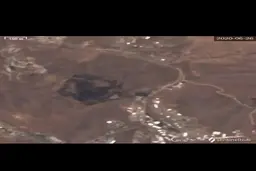 عکس ماهواره‌ای از وسعت انفجار قبل و‌بعد از حادثه پارچین + ویدئو