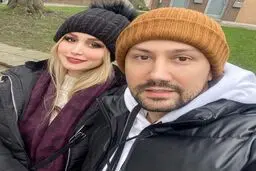 عکس بدون آرایش همسر شاهرخ استخری پخش شد + عکس