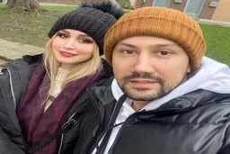 عکس بدون آرایش همسر شاهرخ استخری پخش شد + عکس