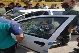 زن عصبانی شوهرش را در خیابان تیرباران کرد + عکس