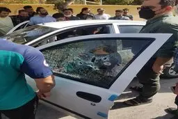 زن عصبانی شوهرش را در خیابان تیرباران کرد + عکس