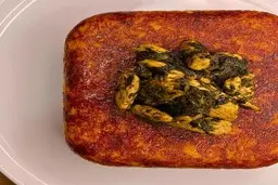 ته چین مرغ و اسفناج رو حتما امتحان کن، محشر میشه | طرز تهیه ته چین مرغ و اسفناج