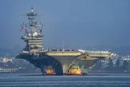 موشک‌های کروز ساحل به دریای ارتش، ناو هواپیمابر آبراهام لینکلن را هدف گرفت