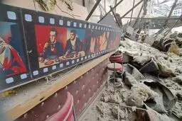 نابودی لوکیشن یک سریال نمایش خانگی در پی حملات دشمن 