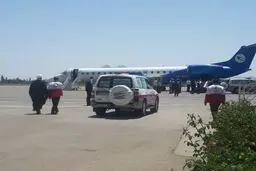 
 بازگشت خبرنگاران حادثه دیده در واژگونی اتوبوس به تهران