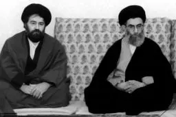 تصاویری از مقام معظم رهبری و مرحوم احمدخمینی 