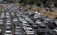 ترافیک سنگین در محور چالوس - کرج  | انسداد هفت جاده